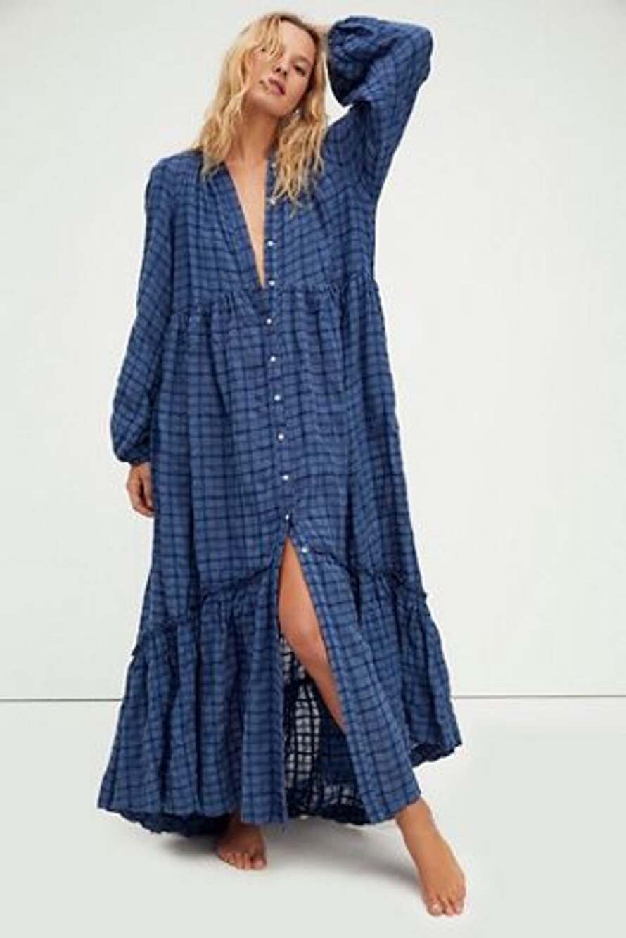 Free People Edie Dress Maxi XS NWT